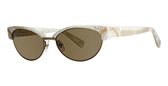 Seraphin Aquila 8594 Creamy White Pearl/Gold sunglasses