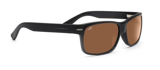 Serengeti Classics Fontana Shiny Black / Drivers Polarized (7378) sunglasses