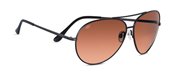 Serengeti Classics Large Aviator Matte Black / Drivers Gradient (5222) sunglasses