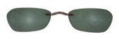 Silhouette Clips 5065 6496 Polarized Clip On sunglasses