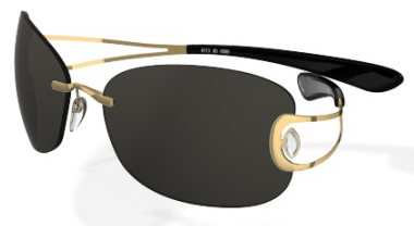 Silhouette Crystal Dreamwings 8117 6128 Grey sunglasses