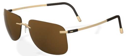 Silhouette Softtouch 8638 6129 Iq pol Brown Polarized sunglasses