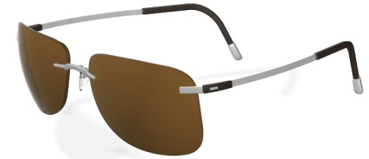 Silhouette Softtouch 8638 6132 Brown sunglasses