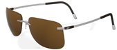 Silhouette Softtouch 8638 6132 Brown sunglasses