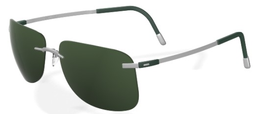 Silhouette Softtouch 8638 6150 Iq pol Green Polarized sunglasses