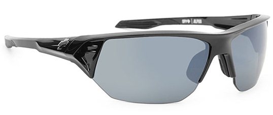 Spy Alpha Black Grey Polar w/ Black Mirror sunglasses