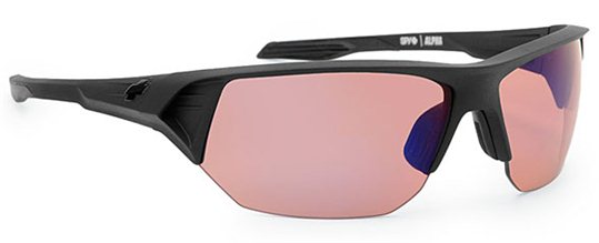 Spy Alpha Black Rose w/Blue Mirror sunglasses