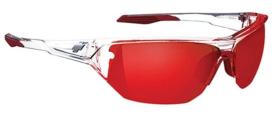 Spy Alpha Crystal Bronze w/Red Spectra sunglasses