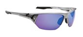 Spy Alpha Metallic Silver Grey w/ Blue Spectra sunglasses