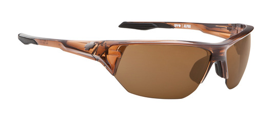 Spy Alpha Translucent Brown Bronze sunglasses