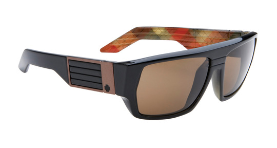 Spy Blok Black W/ Classic Plaid Bronze sunglasses