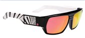 Spy Blok Black W/ White 80s Bronze W/ Red Spectra sunglasses
