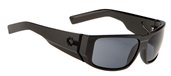 Spy Hailwood Matte Black Frame Grey Lens sunglasses