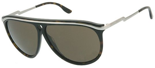 Stella Mccartney SM4001 201073 Dark Havana Silver Frame/BrownLens sunglasses