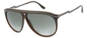 Stella Mccartney SM4001 201911 Caramel Brown Dark Ruthenium Frame/GrayShaded Lens sunglasses