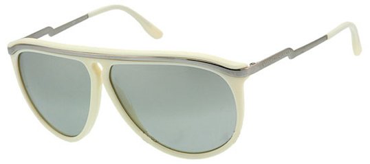 Stella Mccartney SM4001 20256V Milk Silver Frame/GraySilver Mirror Shaded Lens sunglasses