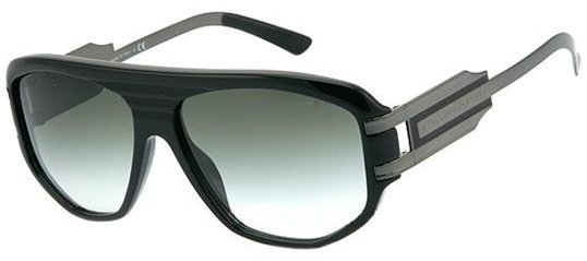 Stella Mccartney SM4012 20018E B Black Dark Ruthenium Frame/GreenShaded Lens sunglasses
