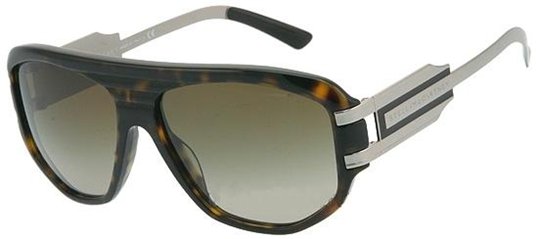 Stella Mccartney SM4012 201013 Dark Havana Matte Silver Frame/BrownShaded Lens sunglasses