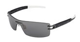 Tag Heuer 0451 L Type LW 122 Alligator mat black Black / White Anthracit ceramic Grey Outdoor sunglasses