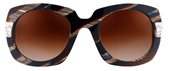 Theo Beech 14 Stripped Brown sunglasses