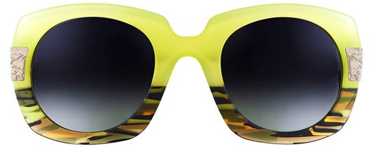 Theo Beech 20 Yellow Green sunglasses