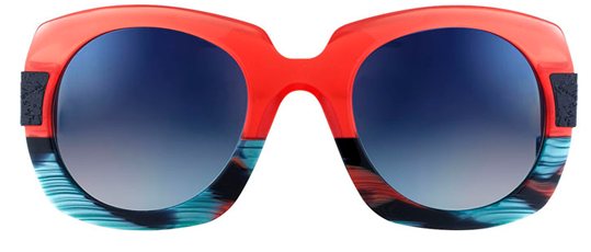 Theo Beech 4 Red sunglasses