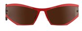 Theo Coris 36 Hot Red Shine sunglasses