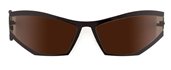 Theo Coris 56 Black Metallic Shine sunglasses