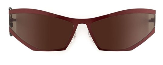 Theo Coris 96 HD Luxe Red Shine sunglasses