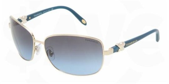 Tiffany TF3014 60214C Light Gold/BlueGradient Gray sunglasses