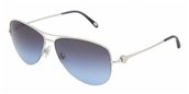 Tiffany TF3021 60014L Silver sunglasses