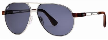 Tod's TO0013 18V Shiny Rhodium sunglasses