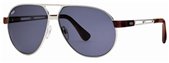 Tod's TO0013 18V Shiny Rhodium sunglasses
