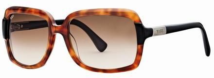 Tod's TO0029 53F Light Havana Dark Grey/Brown Gradient sunglasses