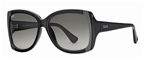Tod's TO0041 01B Black sunglasses