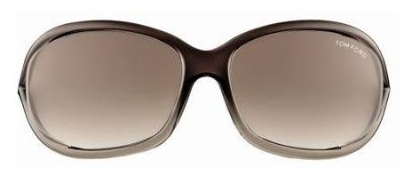 Tom Ford FT0008 Jennifer 38F Transparent Brown sunglasses