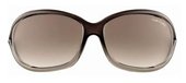 Tom Ford FT0008 Jennifer 38F Transparent Brown sunglasses