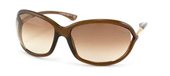Tom Ford FT0008 Jennifer 48F Brown sunglasses