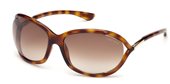 Tom Ford FT0008 Jennifer 52F Tortoise sunglasses