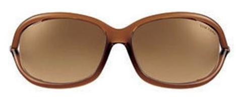 Tom Ford FT0008 Jennifer 602 Shiny Light Brown sunglasses