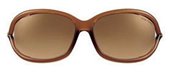 Tom Ford FT0008 Jennifer 602 Shiny Light Brown sunglasses
