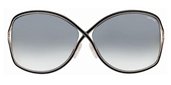 Tom Ford FT0179 Rickie 01B Rose Gold Mat Black Epoxy/GreyShaded sunglasses