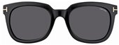 Tom Ford FT0198 Campbell 01A Black/Smoke Violet sunglasses