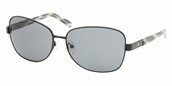 Tory Burch TY6011 107/87 Black Grey Solid sunglasses