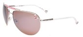 True Religion Jesse Rose Gold w/ Rose Flash Lens sunglasses