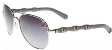 True Religion Maverick Shiny Silver sunglasses