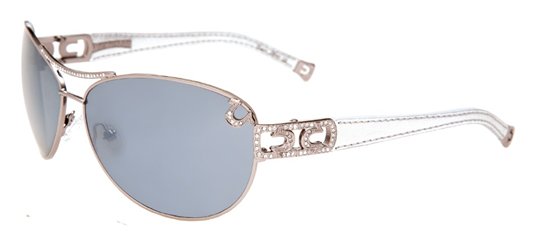 True Religion Sierra Gunmetal w/ Silver FL Lens sunglasses