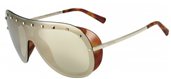 Valentino V102S 213 Havana Gold sunglasses