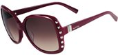 Valentino V623S 606 Rouge Noir sunglasses