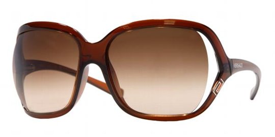 Versace VE4114 101/13 Light Brown Brown Gradient sunglasses